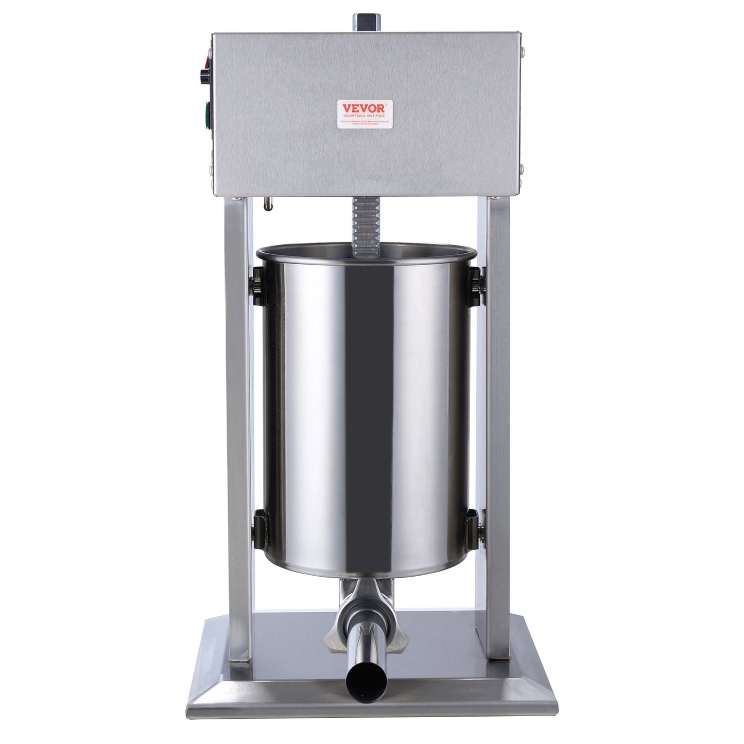 Electric Sausage Stuffer, 12 L / 25 LBS Vertical Meat Stuffer, 200W Motor, Stepless Speed Control and Foot V952-DDLSBXGGCJ12NGFTNV3