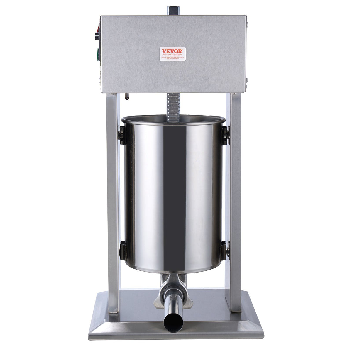 Electric Sausage Stuffer, 12 L / 25 LBS Vertical Meat Stuffer, 200W Motor, Stepless Speed Control and Foot V952-DDLSBXGGCJ12NGFTNV3