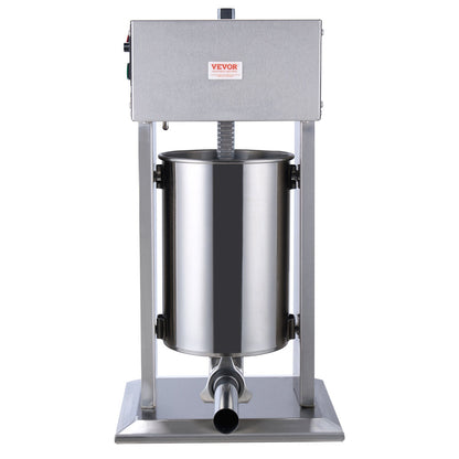 Electric Sausage Stuffer, 12 L / 25 LBS Vertical Meat Stuffer, 200W Motor, Stepless Speed Control and Foot V952-DDLSBXGGCJ12NGFTNV3