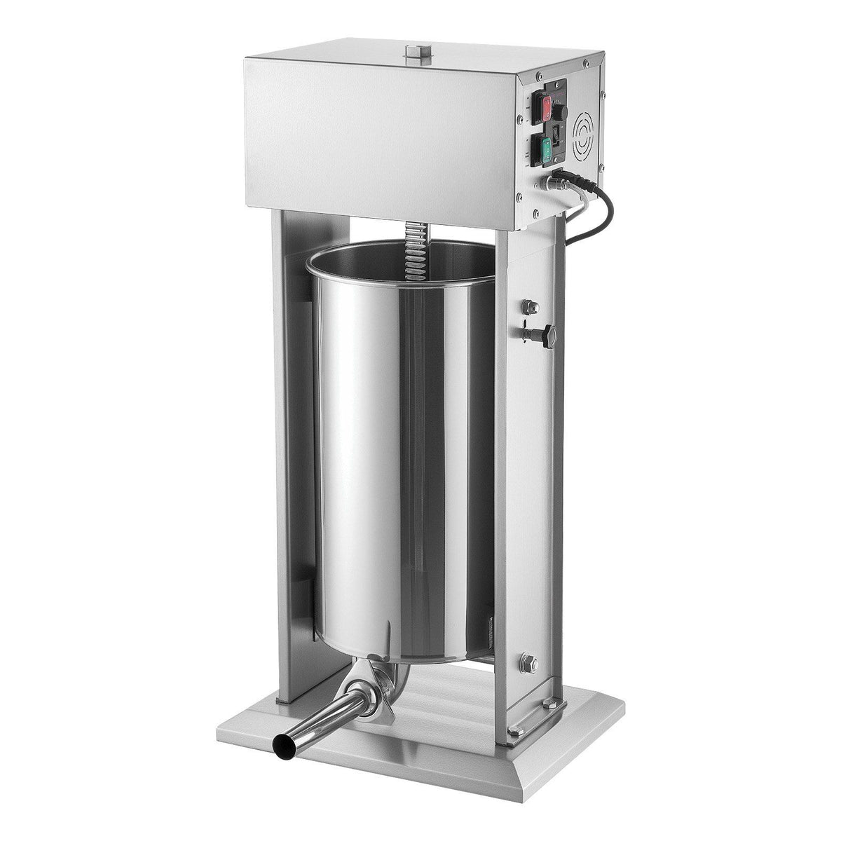 Electric Sausage Stuffer, 55 LBS / 25 L Vertical Meat Stuffer, Stepless Speed Control and Foot Pedal, V952-DDLSBXGGCJ250CTHB001V3