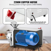 Grain Grind Mill Grain Grinding Machine 2200W Food Processing Machinery V952-DDMPSGWYMJBXIBMNIV3