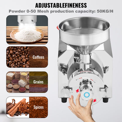 Grain Grind Mill Grain Grinding Machine 2200W Food Processing Machinery V952-DDMPSGWYMJBXIBMNIV3