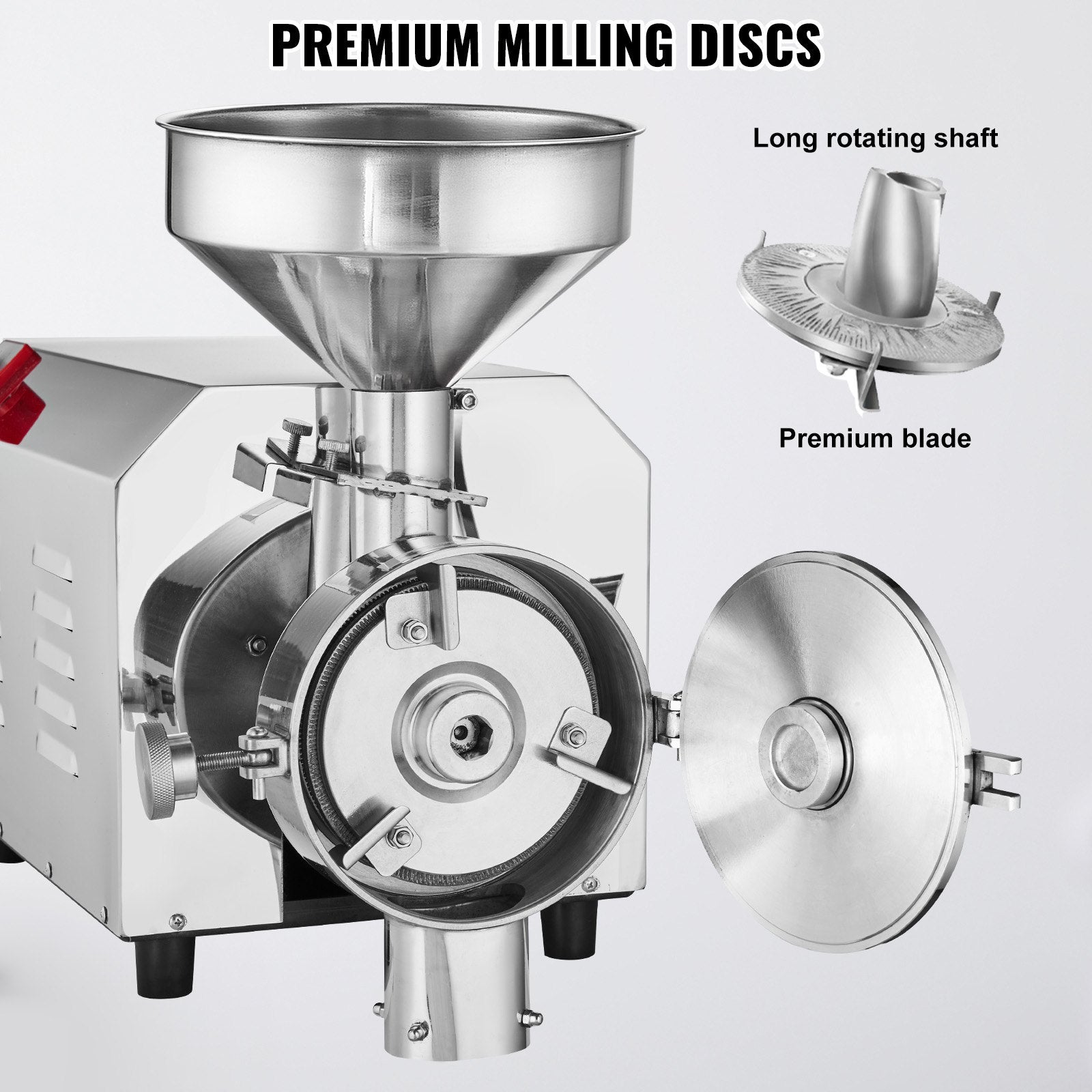 Grain Grind Mill Grain Grinding Machine 2200W Food Processing Machinery V952-DDMPSGWYMJBXIBMNIV3