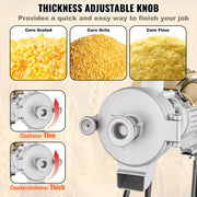 3000W Electric Grain Grinder Corn Wheat Flour Cereal Mill Wet & Dry V952-DDMPSGWYMJLJOM53QV3
