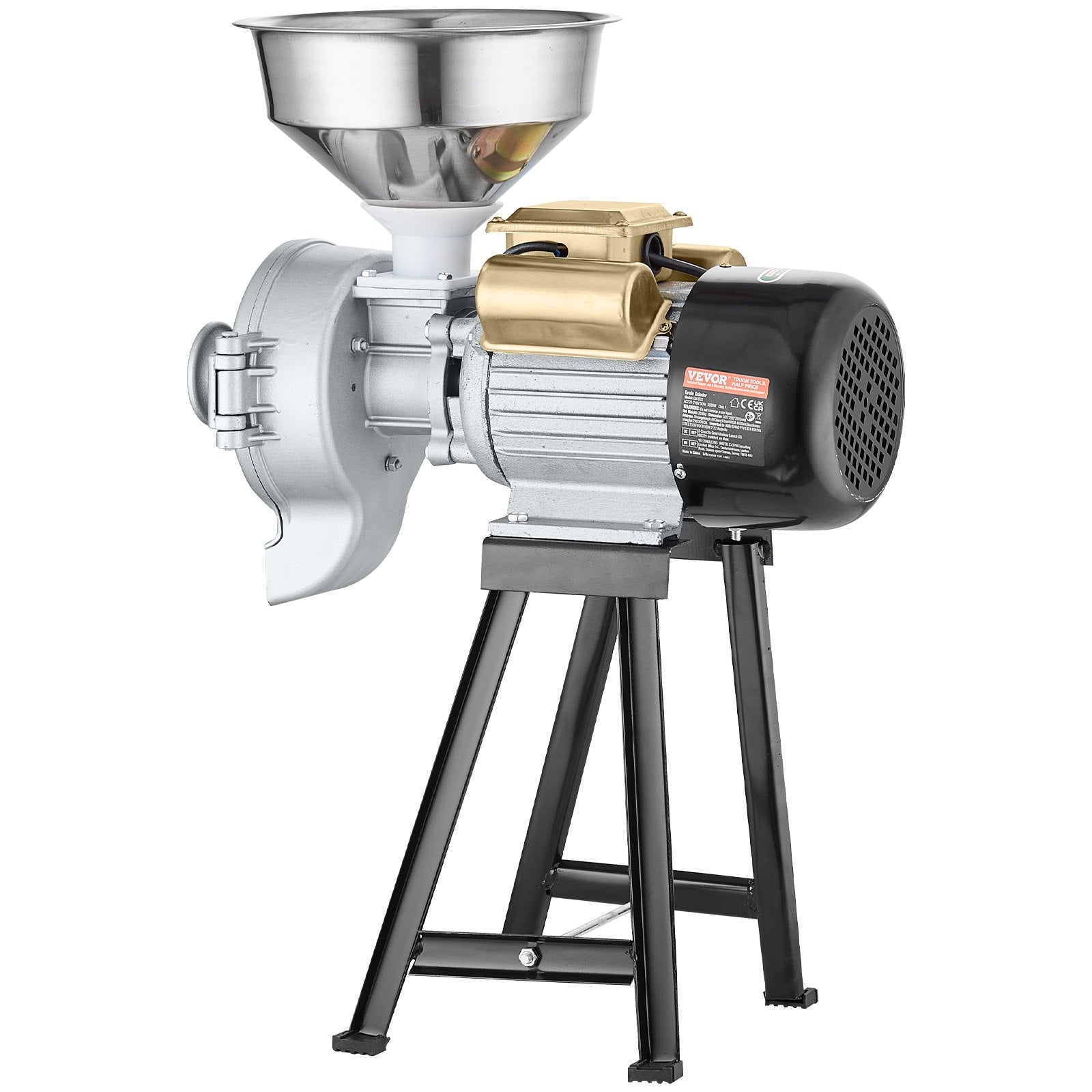 3000W Electric Grain Grinder Corn Wheat Flour Cereal Mill Wet & Dry V952-DDMPSGWYMJLJOM53QV3