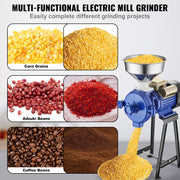 3000W Electric Grain Grinder Corn Wheat Flour Cereal Mill Dry Grinder V952-DDMPSGWYMJZTWGW67V3