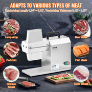 Commercial Meat Tenderizer, Heavy Duty Stainless Steel Kitchen Tool with Handle, Meat Tong, and Cleaning V952-DDNRJ17INCH4R7F1XV3