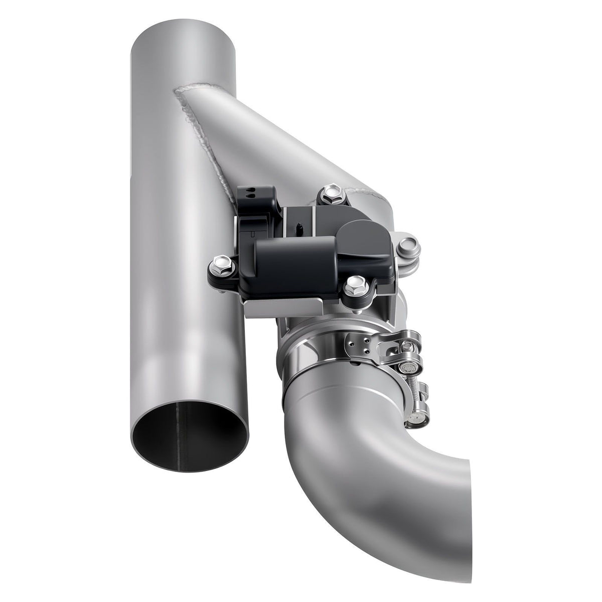 Electric Exhaust Cutout, 63.5 mm Universal Stainless Steel Exhaust Valve Kit with One Controller Remote Kit, V952-DDPQQDQWGK25MI3HN001V9
