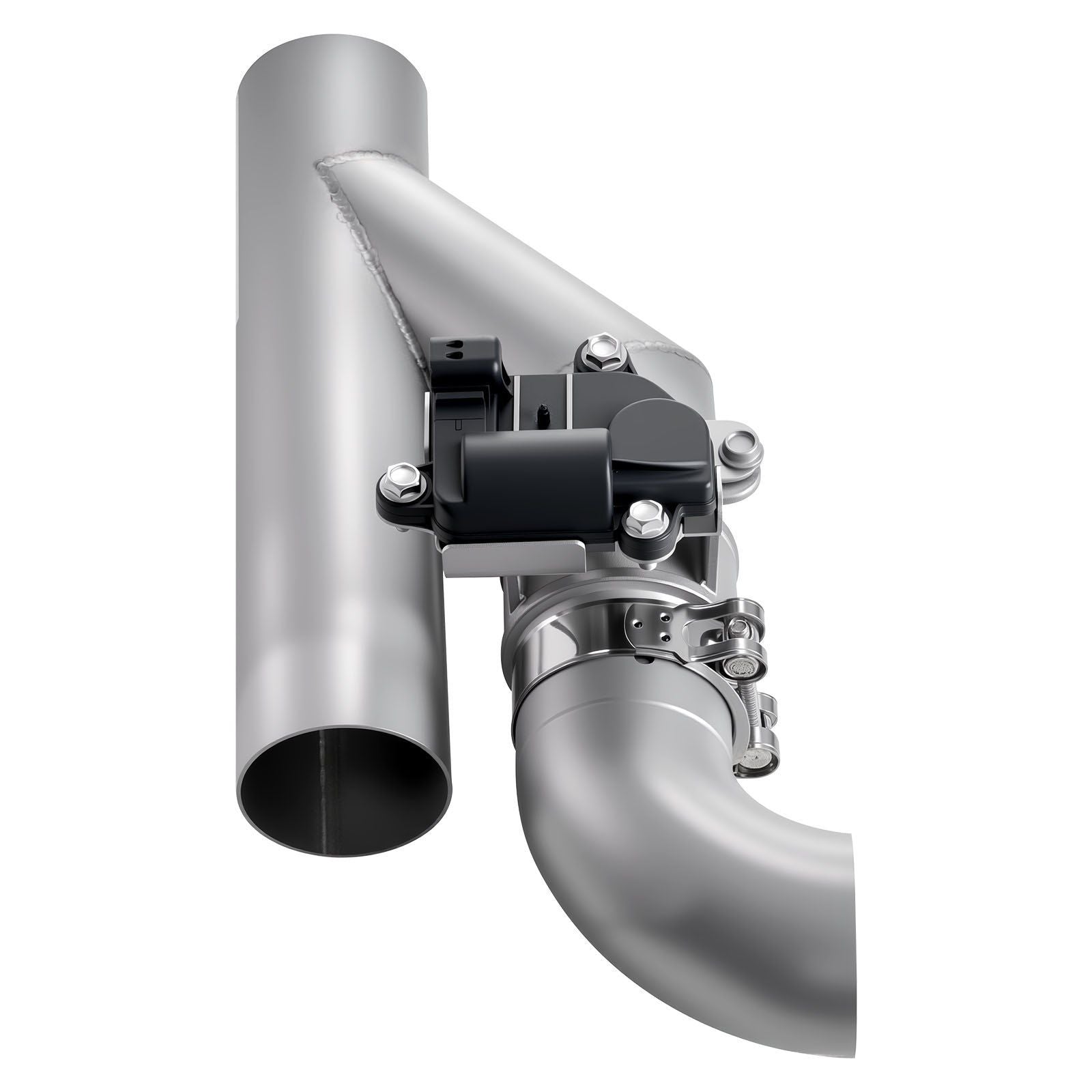 Electric Exhaust Cutout, 63.5 mm Universal Stainless Steel Exhaust Valve Kit with One Controller Remote Kit, V952-DDPQQDQWGK25MI3HN001V9