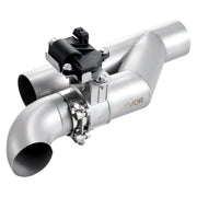 Electric Exhaust Cutout, 63.5 mm Universal Stainless Steel Exhaust Valve Kit with One Controller Remote Kit, V952-DDPQQDQWGK25MI3HN001V9
