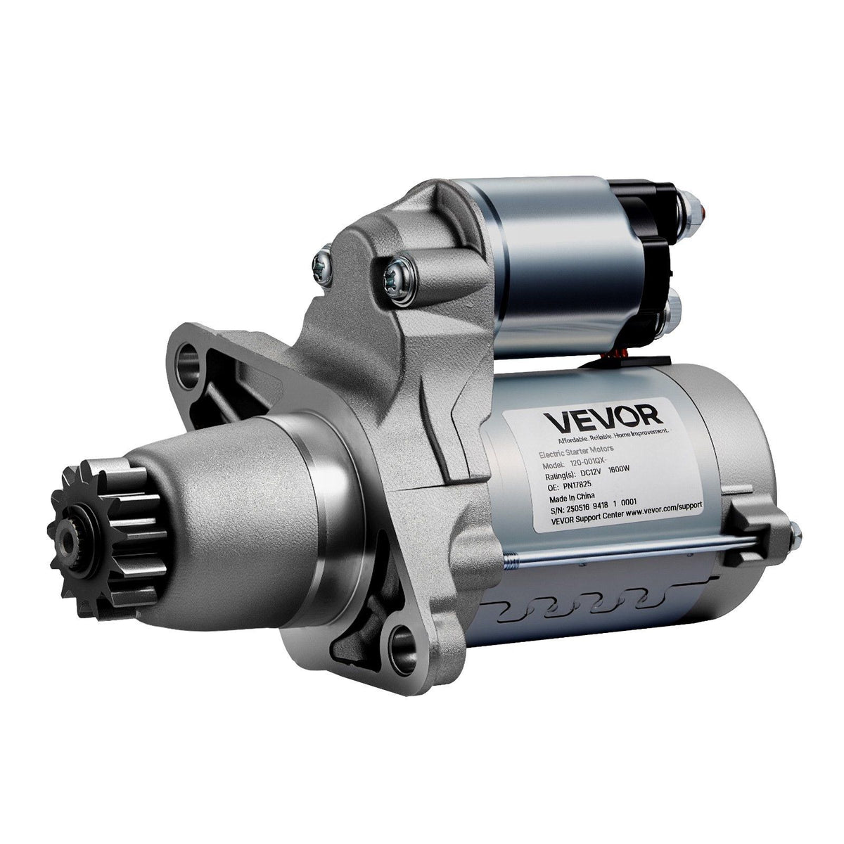 Starter 17825, Starter Motor Replacement Compatible with Toyota Camry V6 3.5L 2007-2017, Lexus ES350 V6 3.5L V952-DDQDMDPN17823B4EI001V9