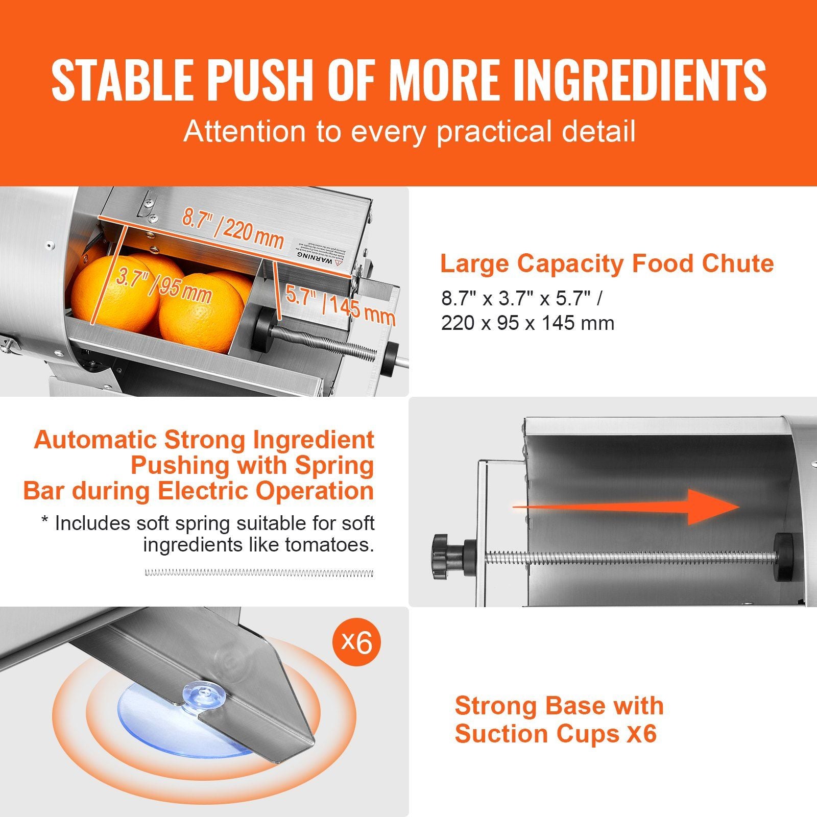 Electric Vegetable Slicer, 0-0.5"/0-12mm Thickness Adjustable Commercial Slicer Machine, Convertible to V952-DDSCQPJBXG00D1ME3V3