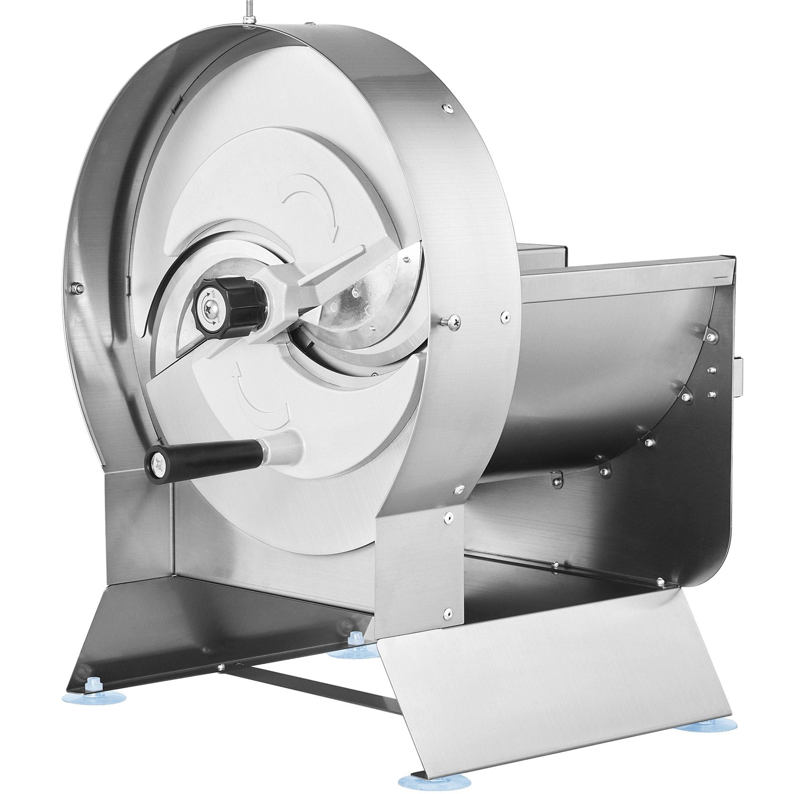 Electric Vegetable Slicer, 0-0.5"/0-12mm Thickness Adjustable Commercial Slicer Machine, Convertible to V952-DDSCQPJBXG133TSLKV3