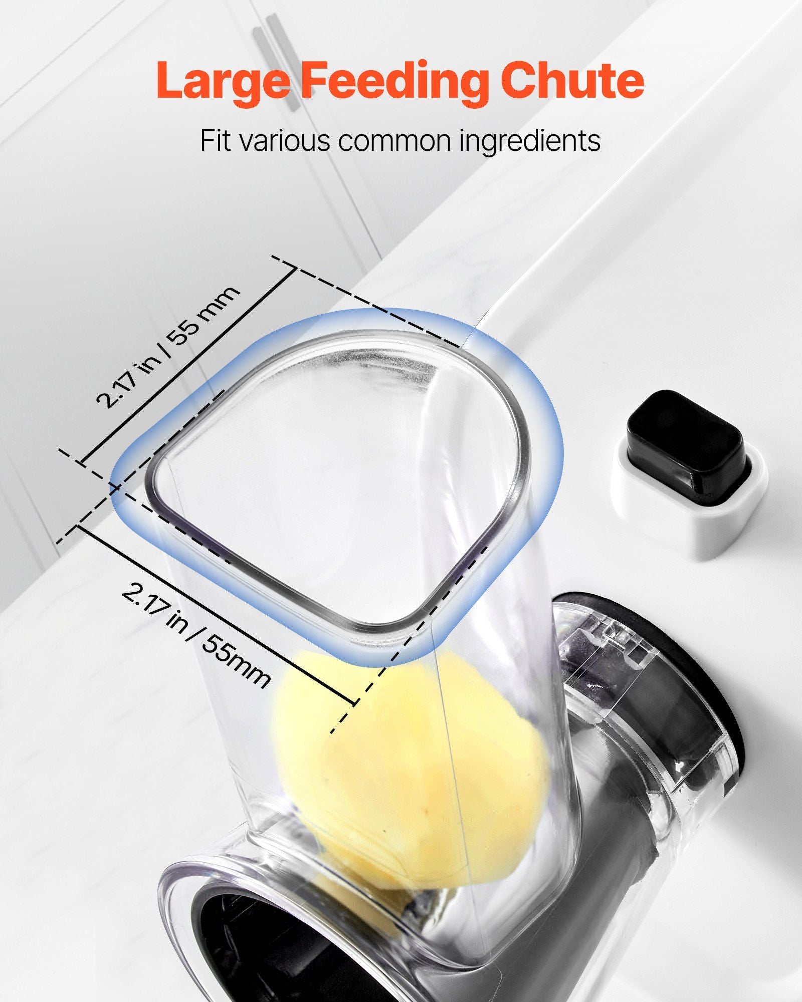 Electric Cheese Grater Salad Maker, 200W Salad Shooter, Electric Vegetable Slicer Shredder Chopper for Fruits V952-DDSCQPJSL5PD9UHP8002V3