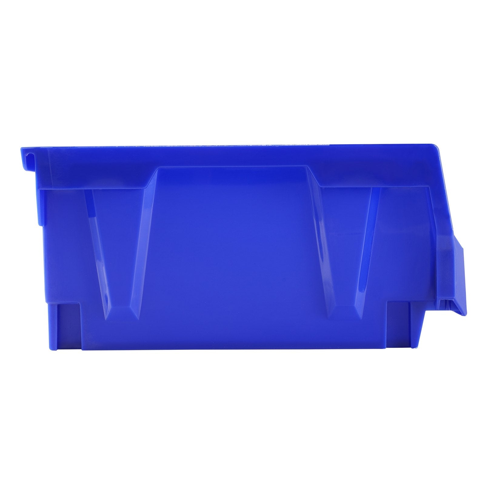 Plastic Storage Bin, (276 mm x 279 mm x 128 mm), Hanging Stackable Storage Organizer Bin, Blue/Red, 6-Pack, V952-DDWLX6G00000096OEV0