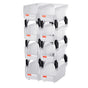 Plastic Stackable Storage Bins, 27.6 x 14 x 13 cm (8 Pack), Plastic Containers for Organizing & Storage Bins V952-DDWLX8GZ5LTMCQQ5O001V0