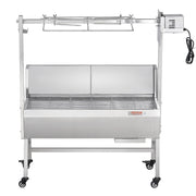 Rotisserie Grill with Windscreen, BBQ Whole Pig Lamb Goat Charcoal Spit Grill, 35 Inch 90 Lbs Capacity, V952-DDXZKJ35YCDBV3Y2GV3