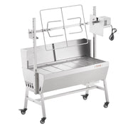 Rotisserie Grill with Windscreen, BBQ Whole Pig Lamb Goat Charcoal Spit Grill, 35 Inch 90 Lbs Capacity, V952-DDXZKJ35YCDBV3Y2GV3