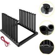 Windshield Rack 9-Lite, Windshield Truck Rack Steel, Windshield Glass Rack 24-Inch Height, Windshield Rack V952-DFBLJGM301U-90001V0