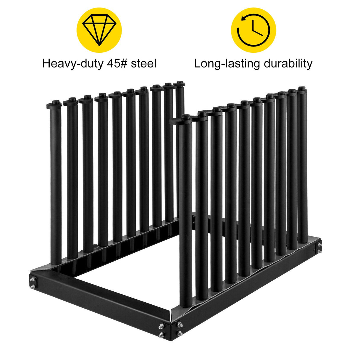 Windshield Rack 9-Lite, Windshield Truck Rack Steel, Windshield Glass Rack 24-Inch Height, Windshield Rack V952-DFBLJGM301U-90001V0