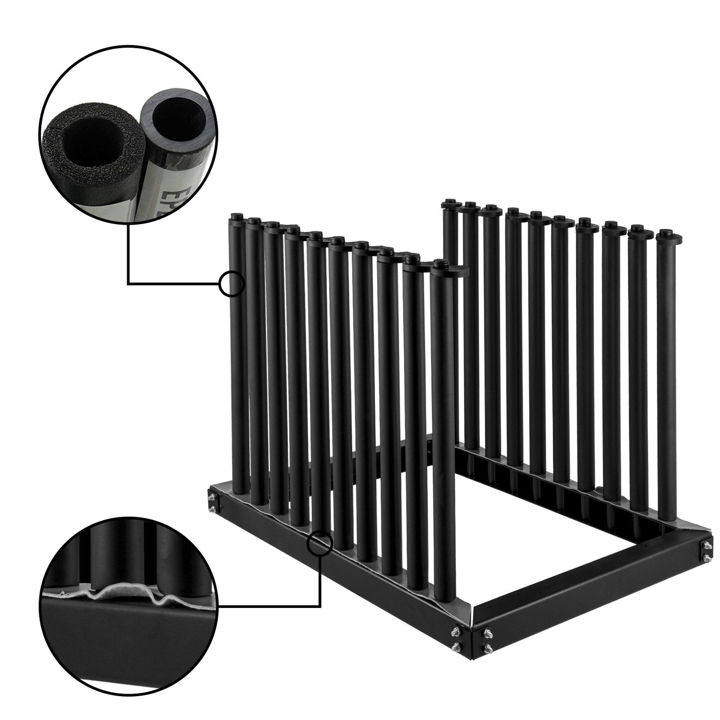 Windshield Rack 9-Lite, Windshield Truck Rack Steel, Windshield Glass Rack 24-Inch Height, Windshield Rack V952-DFBLJGM301U-90001V0