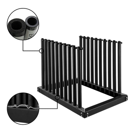 Windshield Rack 9-Lite, Windshield Truck Rack Steel, Windshield Glass Rack 24-Inch Height, Windshield Rack V952-DFBLJGM301U-90001V0