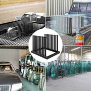 Windshield Rack 9-Lite, Windshield Truck Rack Steel, Windshield Glass Rack 24-Inch Height, Windshield Rack V952-DFBLJGM301U-90001V0