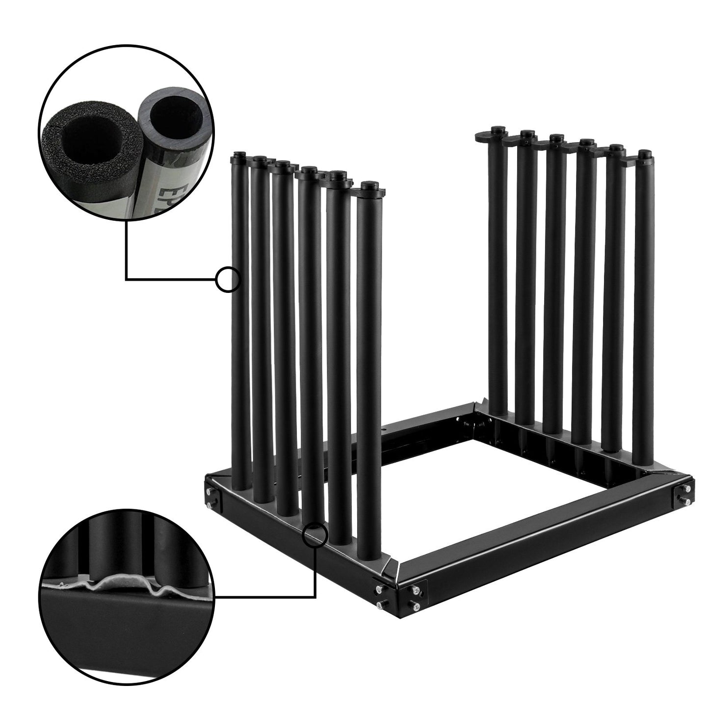 Windshield Rack 5-Lite, Windshield Truck Rack Steel, Windshield Glass Rack 24-Inch Height, Windshield Rack V952-DFBLJGM302-5LI001V0