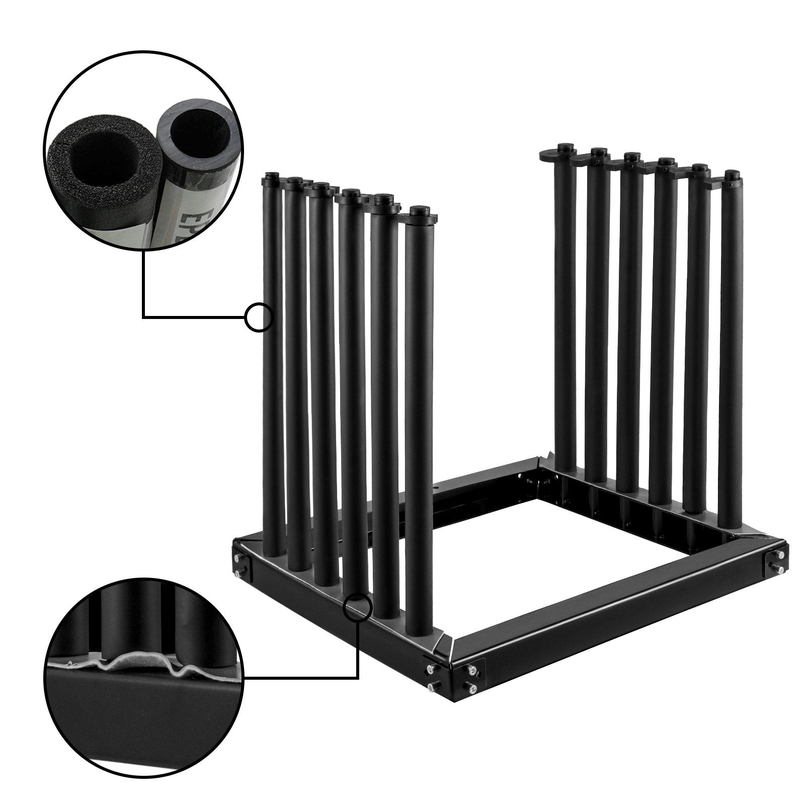 Windshield Rack 5-Lite, Windshield Truck Rack Steel, Windshield Glass Rack 24-Inch Height, Windshield Rack V952-DFBLJGM302-5LI001V0