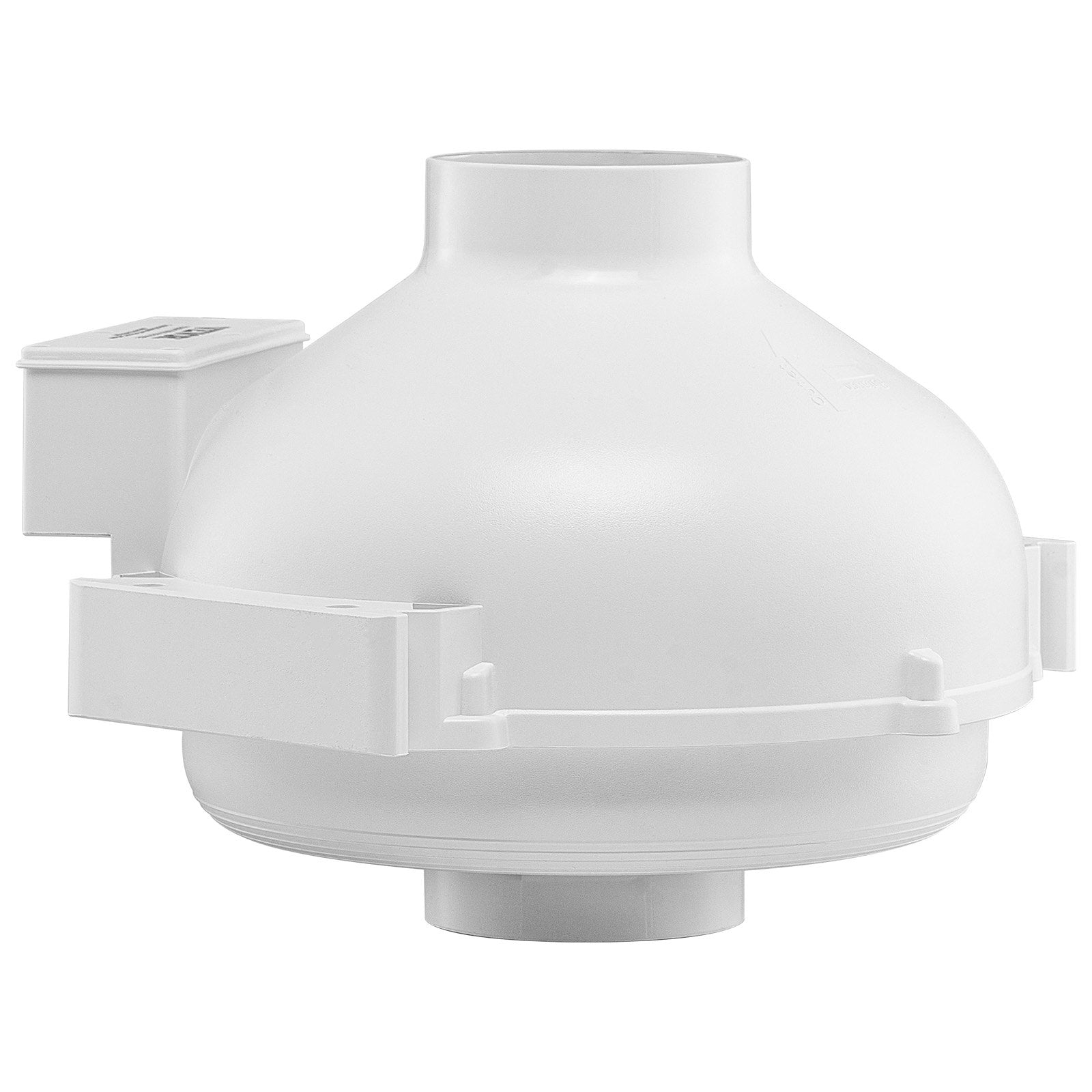 4" to 4.5" Radon Mitigation Fan System Kit Quiet 190 CFM Inline Duct Fan V952-DFSTJ4INCH19VK5CKV3