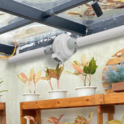 4" to 3.5" Radon Mitigation Fan System Kit Quiet 260 CFM Inline Duct Fan V952-DFSTJ4INCH267V2HBV3
