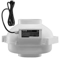 6" to 4.5" Radon Mitigation Fan System Kit Quiet 380 CFM Inline Duct Fan V952-DFSTJ6INCH38V4LNDV3