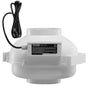 6" to 4.5" Radon Mitigation Fan System Kit Quiet 380 CFM Inline Duct Fan V952-DFSTJ6INCH38V4LNDV3