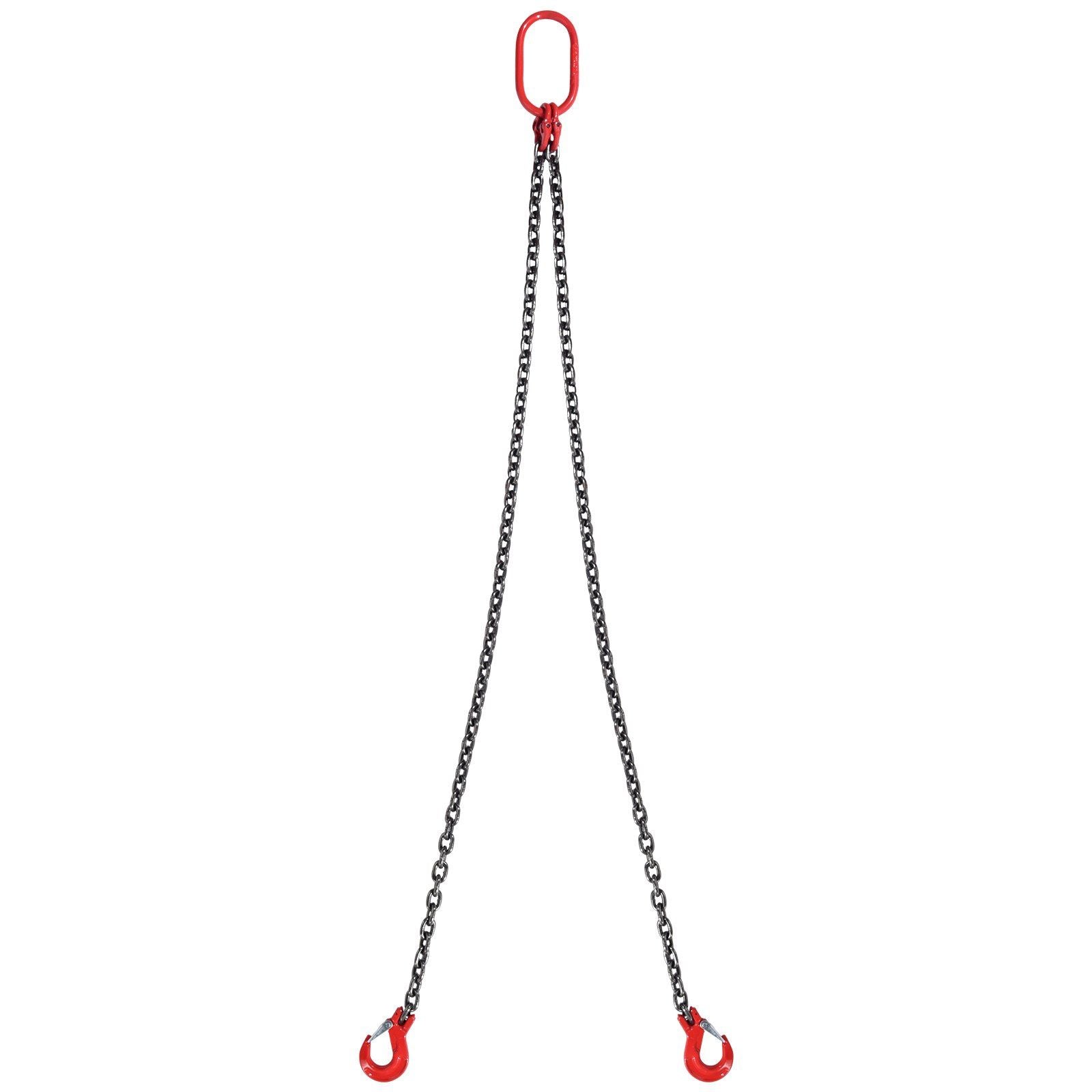 Chain Sling, 8 mm x 150 cm Lifting Chains with Hooks, G80 Engine Chain Hoist Lifts, 3 Ton Capacity Lifting V952-DGDLHHMGFH1JITULLV0