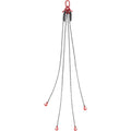 Chain Sling, 10 mm x 300 cm Lifting Chains with Hooks, G80 Engine Chain Hoist Lifts, 8 Ton/8344 kg Lifting V952-DGDLHHMGFH1JVNVOQV0