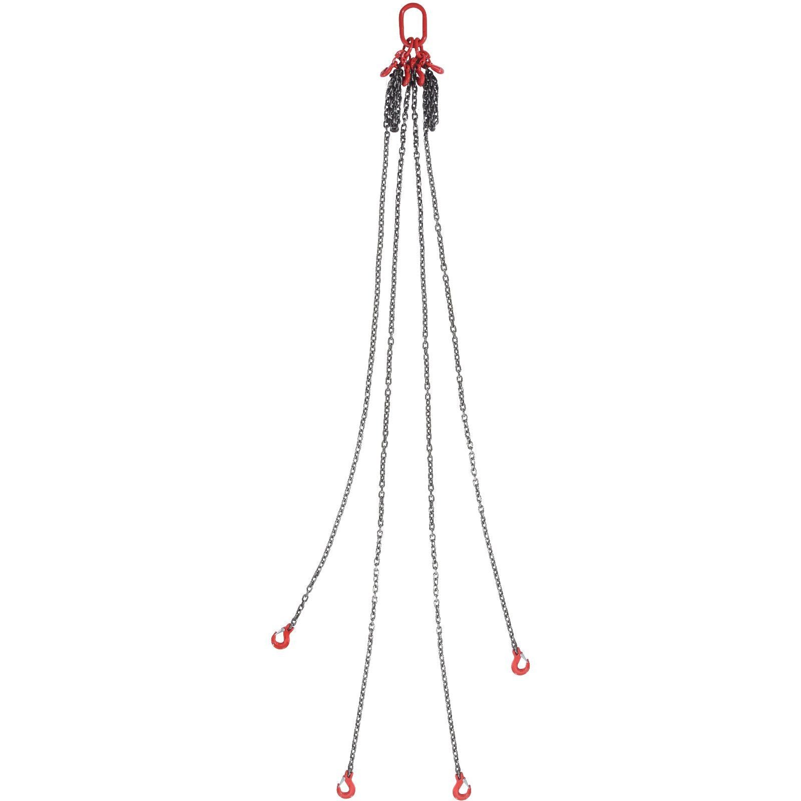 Chain Sling, 10 mm x 300 cm Lifting Chains with Hooks, G80 Engine Chain Hoist Lifts, 8 Ton/8344 kg Lifting V952-DGDLHHMGFH1JVNVOQV0