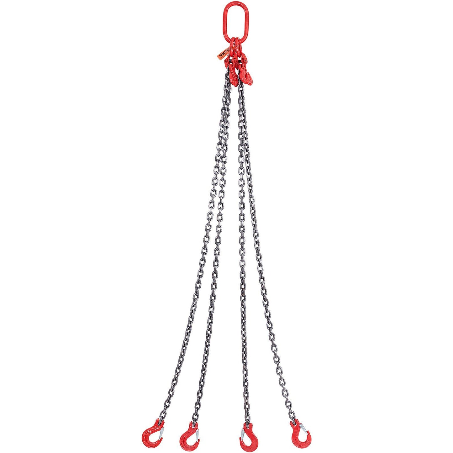 Chain Sling, 8 mm x 150 cm Lifting Chains with Hooks, G80 Engine Chain Hoist Lifts, 5 Ton Lifting Sling V952-DGDLJZMGFHZYJ5B2UV0