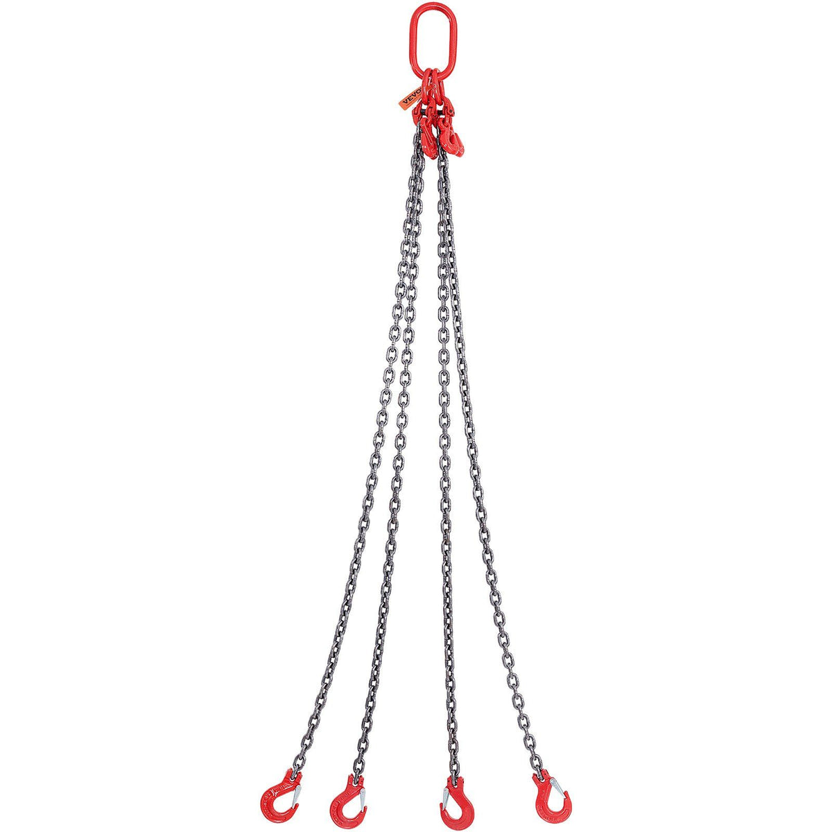 Chain Sling, 8 mm x 150 cm Lifting Chains with Hooks, G80 Engine Chain Hoist Lifts, 5 Ton Lifting Sling V952-DGDLJZMGFHZYJ5B2UV0