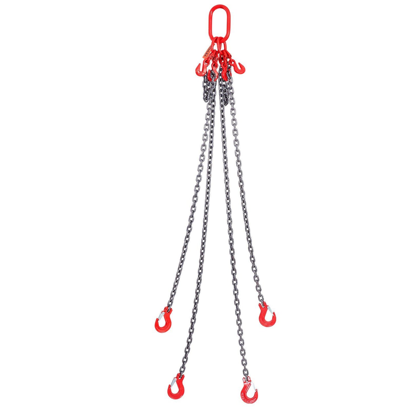 Chain Sling, 8 mm x 150 cm Lifting Chains with Hooks, G80 Engine Chain Hoist Lifts, 5 Ton Lifting Sling V952-DGDLJZMGFHZYJ5B2UV0