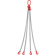 Chain Sling, 8 mm x 150 cm Lifting Chains with Hooks, G80 Engine Chain Hoist Lifts, 5 Ton Lifting Sling V952-DGDLJZMGFHZYJ5B2UV0