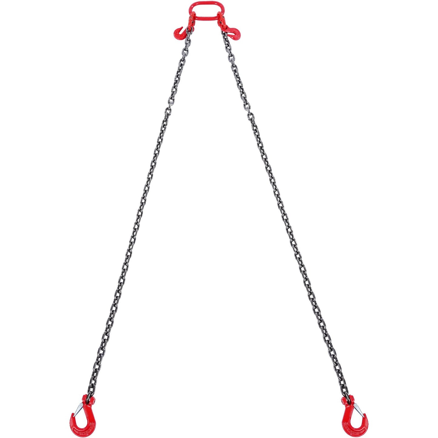 Chain Sling, 10 mm x 180 cm Lifting Chains with Hooks, G80 Engine Chain Hoist Lifts, 5 Ton Lifting Sling V952-DGDLMGFH1JZ67A30TV0