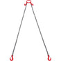 Chain Sling, 10 mm x 180 cm Lifting Chains with Hooks, G80 Engine Chain Hoist Lifts, 5 Ton Lifting Sling V952-DGDLMGFH1JZ67A30TV0