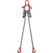 Chain Sling, 10 mm x 180 cm Lifting Chains with Hooks, G80 Engine Chain Hoist Lifts, 5 Ton Lifting Sling V952-DGDLMGFH1JZ67A30TV0