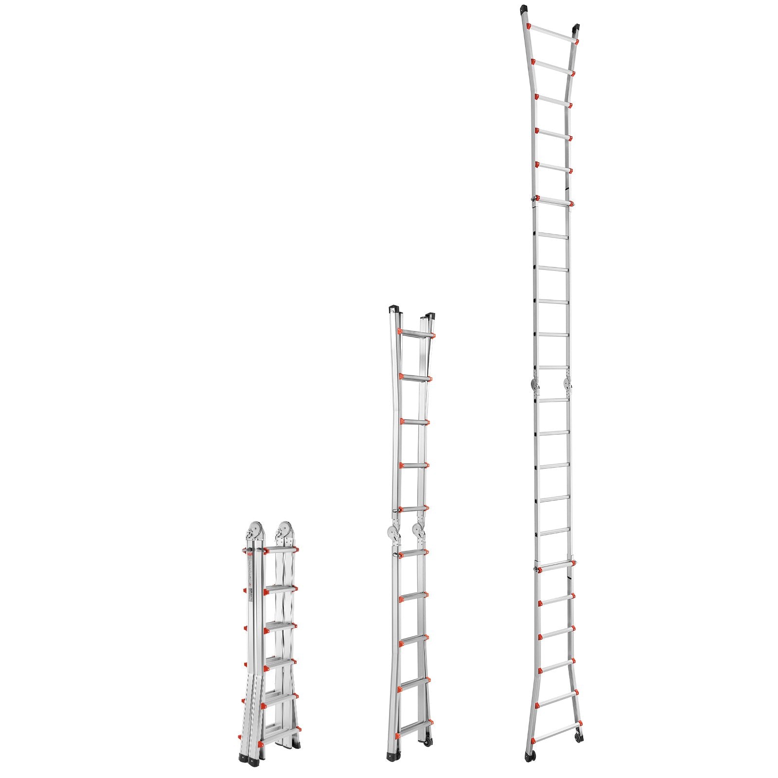 Telescoping Ladder A Frame 20 FT Extension Multi-Function for Homework V952-DGNAZXYST62MS3QAVV0