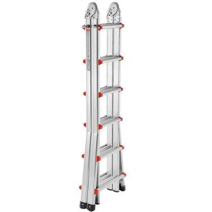 Telescoping Ladder A Frame 20 FT Extension Multi-Function for Homework V952-DGNAZXYST62MS3QAVV0