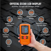 3-in-1 EMF Meter, 5Hz-6GHz, Handheld Rechargeable Electromagnetic Field Radiation Detector, Digital LCD EMF V952-DGNEMFJSHYYJH5E2WV9