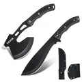 Hunting Knife and Hatchet Axe Combo Set Sheath Fixed Blade Knife Camping V952-DGNFCDTZLDF0DG8MBV0