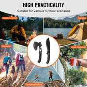Hunting Knife and Hatchet Axe Combo Set Sheath Fixed Blade Knife Camping V952-DGNFCDTZLDF0DG8MBV0