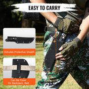 Hunting Knife and Hatchet Axe Combo Set Sheath Fixed Blade Knife Camping V952-DGNFCDTZLDF0DG8MBV0