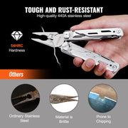16-In-1 Multitool Pliers, Multi Tool Pliers, Cutters, Knife, Scissors, Ruler, Screwdrivers, Wood Saw, Can V952-DGNQ420BXG16O8DCKV0